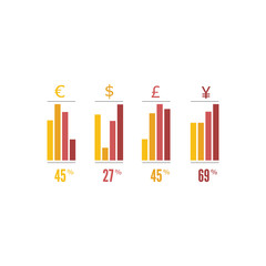 Wall Mural - vector infographic or web design template