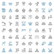 © NinjaStudio - manufacturing icons set