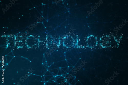 Future and technology concept