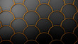 © Pierell - Interior pattern, architectural background. 3d illustration, 3d rendering.