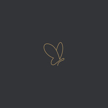 Vector Butterfly Abstract Logo Design