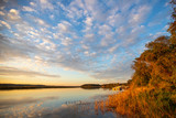 Fototapeta Natura - Patuxent River at Sunset in Southern Maryland Calvert County USA