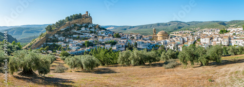 Cuadros en Lienzo Panoramic sight in Montefrio, beautiful village in the province of Granada, Andalusia, Spain