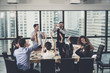 © chokniti - Business Team Success Achievement Arm Raised Concept