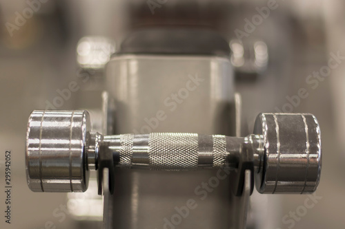 Cuadros en Lienzo lightweight chromed metal dumbbell for beginners