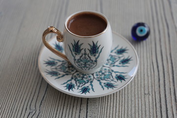 Wall Mural - a cup of turkish coffee