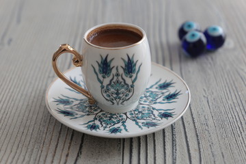 Wall Mural - a cup of turkish coffee