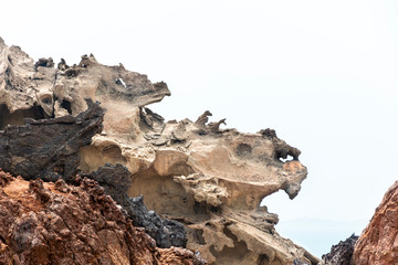 Wall Mural - weathered rocks