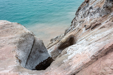 Wall Mural - rock and sea