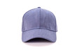 © NIKCOA - Blue denim baseball cap isolated on white background with clipping path. Front view.