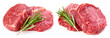 © Maks Narodenko - Fresh raw beef steak isolated on white background