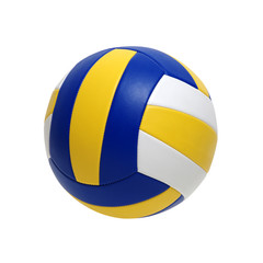 Poster - Volleyball ball on white