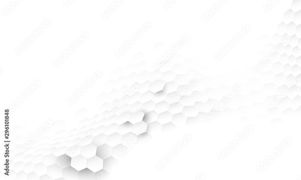 hexagon concept design abstract technology background vector EPS10 ...