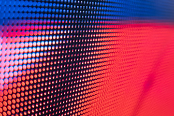 Wall Mural - LED video wall with high saturated pattern