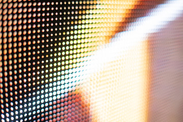 Wall Mural - LED video wall with high saturated pattern