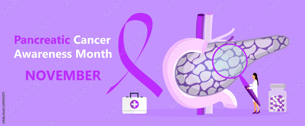Pancreatic Cancer Awareness Month is organized on November in USA ...