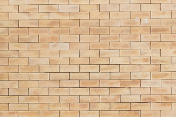 Wall Mural - closeup view of  orange brick wall or floor background textured.