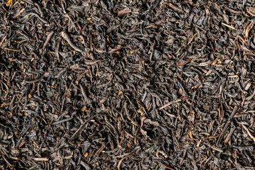 Wall Mural - Dried black tea leaves.