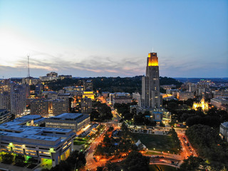 Cathedral of Learning - Victory Lights