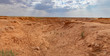 gobi desert cliff formation