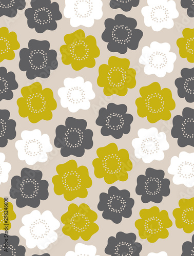 北欧風のシームレスパターン