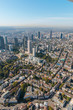 Luftbilder Frankfurt Eschenheimer Anlage mit Oper, Rothschildpark und Skyline