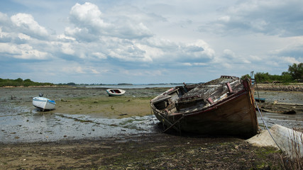 Naklejka na meble Bateaux échoués