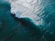 © Ryan Pernofski - Aerial view of the crest of ocean wave