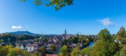 Bern Panorama - Stadtpanorama - Hauptstadt Schweiz