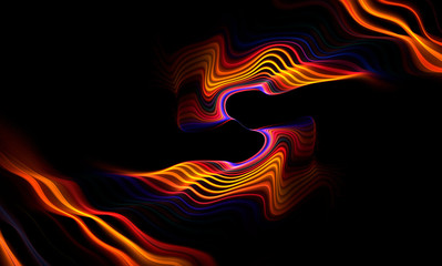 Abstract rainbow background