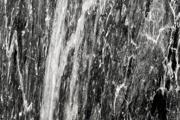 Black and grey marble texture pattern or abstract background.