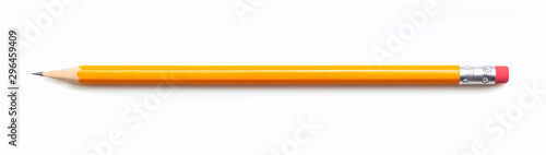 Cuadros en Lienzo Pencil isolated on white background
