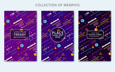Wall Mural - Covers with minimal design. Cool geometric backgrounds for your design