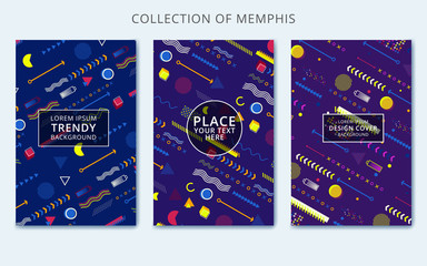 Wall Mural - Covers with minimal design. Cool geometric backgrounds for your design