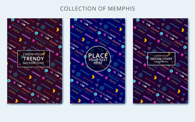 Wall Mural - Covers with minimal design. Cool geometric backgrounds for your design