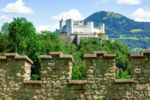 Castle Of Salzburg In Austria