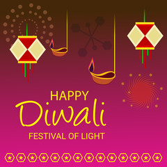 Wall Mural - Happy Diwali