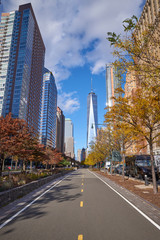 Wall Mural - battery park in Manhattan