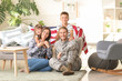 © Pixel-Shot - Happy military man with his family at home
