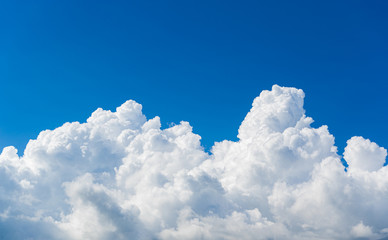 Wall Mural - beautiful sky clouds nature background.