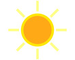 © robcartorres - simple drawing vector, sun icon