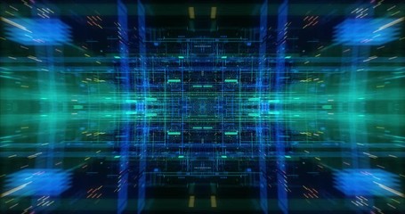 connecting people on the internet, growing global network, social network and data connections. flyi