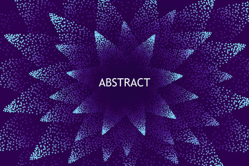 Wall Mural - explosion of particles. fireworks. abstract banner design. vector illustration.