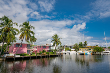 Wall Mural - Las Olas Isles Fort Lauderdale Florida USA