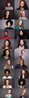 © Djomas - Group of beautiful people in front of a colored background