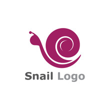 Snail Logo Template Vector Icon Illustration