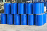 Fototapeta Kuchnia - The stack of barrels in two rows