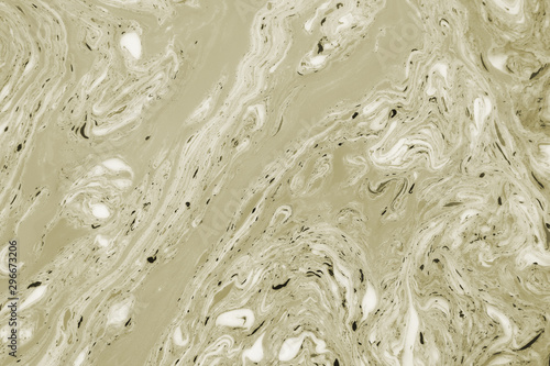 Abstract painting technique Ebru .Turkish style Ebru on the water with acryli...