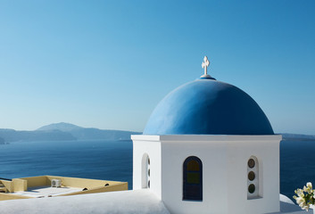 Church in Santorini Greece