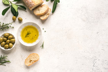 Olive Oil And Bread